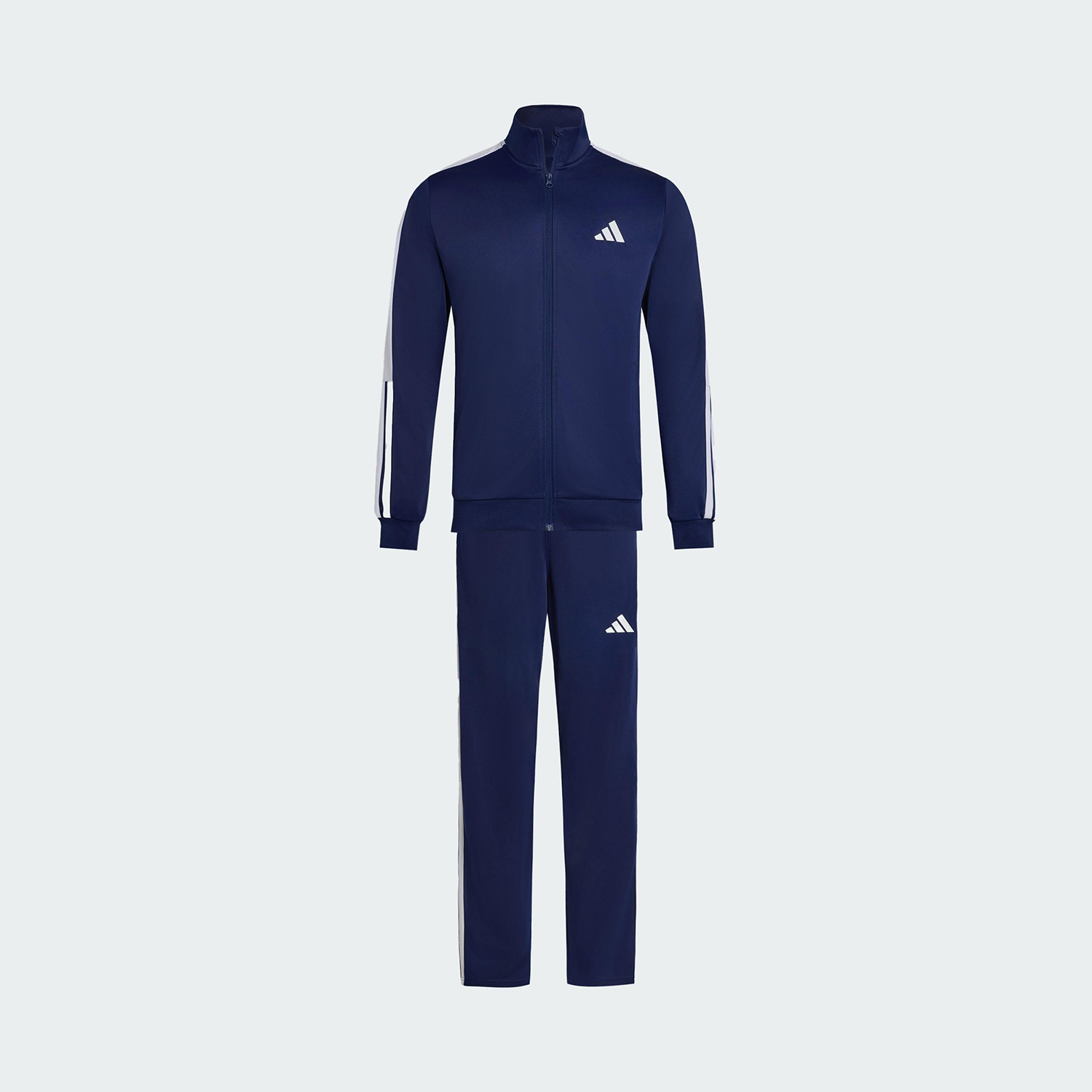 Pipe Bending Spring - ชุดกีฬา Adidas ของแท้ ใส่สบายสำหรับผู้ชายและผู้หญิง คอตั้ง ทรงตรง