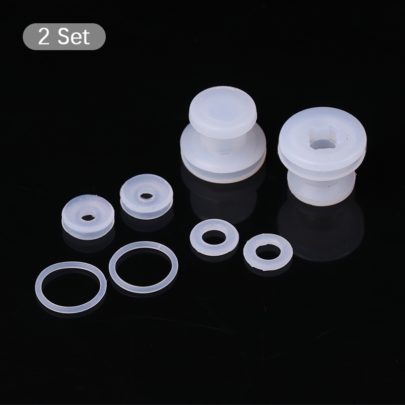 Float Ball Valve - 4 ชิ้น/ชุด แหวนซีลวาล์วลูกลอยซิลิโคน อะไหล่หม้ออัดแรงดันไฟฟ้า ปะเก็นซีล