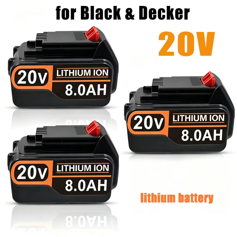 Black+Decker Tool Cordless - แบตเตอรี่ 20V 3.0Ah 4.0Ah รุ่น BL2018