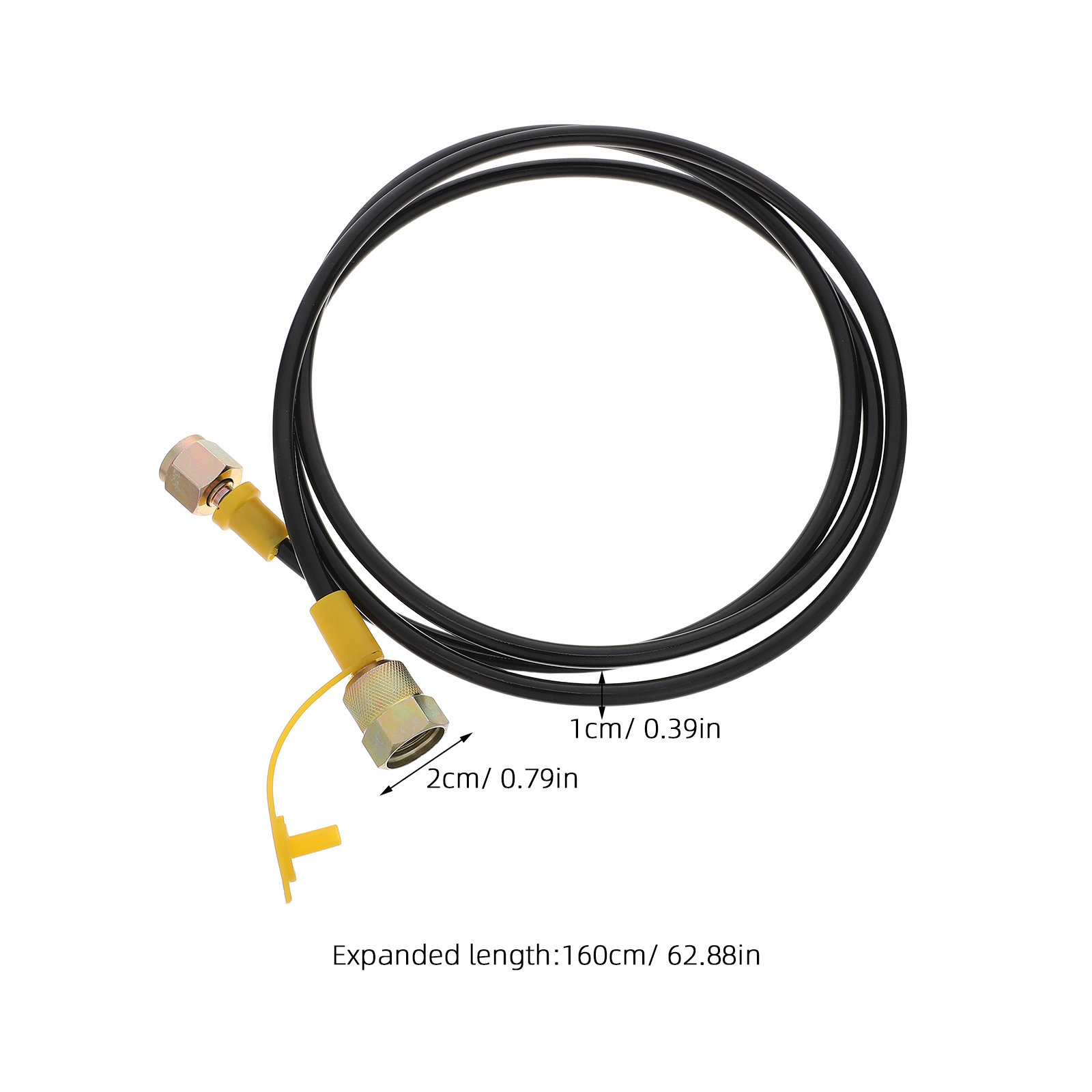 สายวัดแรงดันไฮดรอลิก 5 เมตร ออ - Flexible Hose Braided บทวิจารณ์และราคา