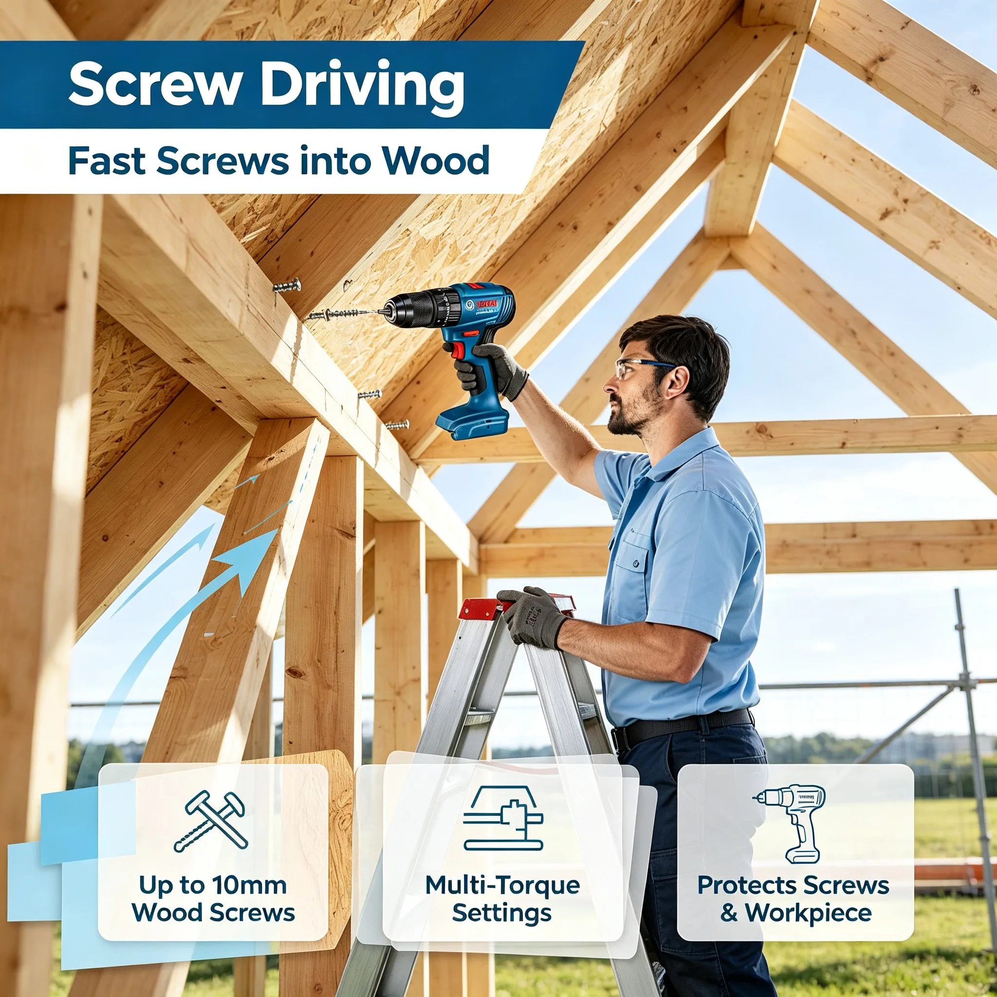 สว่านกระแทกไร้สายแบบมอเตอร์ไร้ - Bosch Drill Gsb 18V บทวิจารณ์และราคา