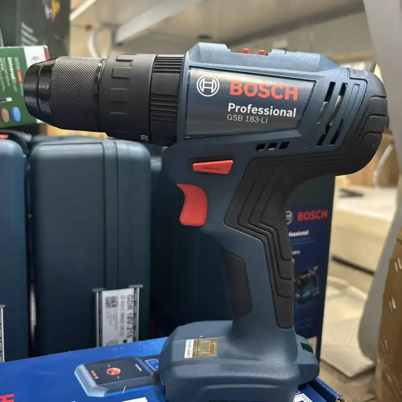 สว่านกระแทกไร้แปรงถ่าน Bosch G - Bosch Drill Gsb 18V บทวิจารณ์และราคา