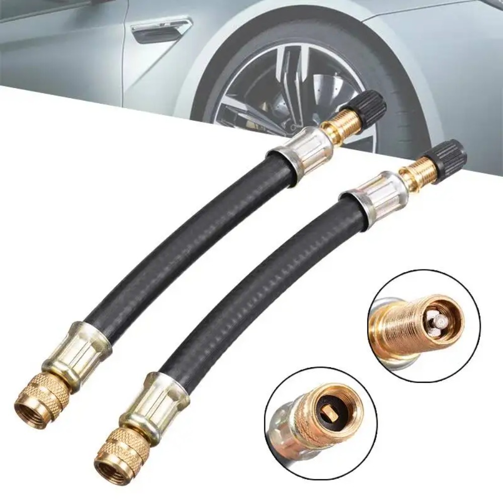 1 ชิ้น ข้อต่อวาล์วลมยางแบบยืดห - Flexible Hose Braided บทวิจารณ์และราคา