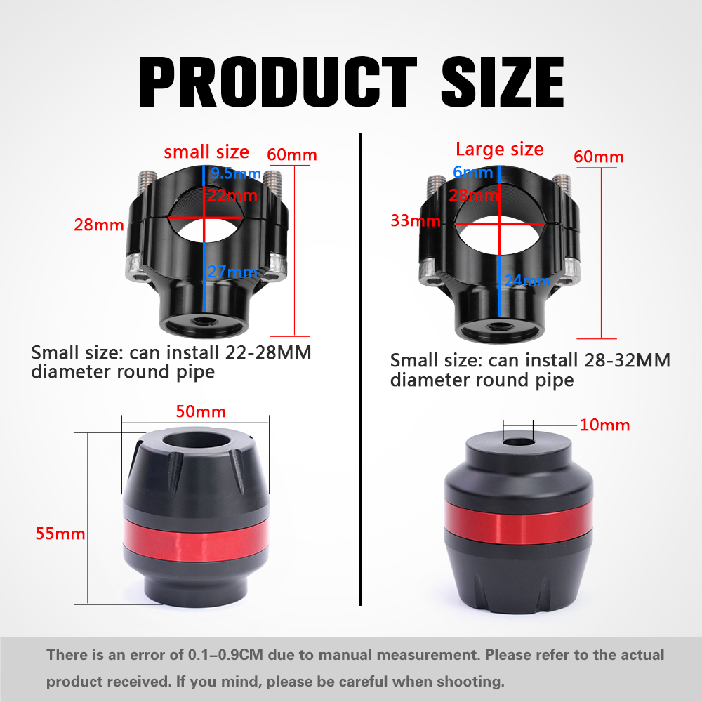 อุปกรณ์เสริมมอเตอร์ไซค์ CNC แบ - Plastic Pipe Clip บทวิจารณ์และราคา
