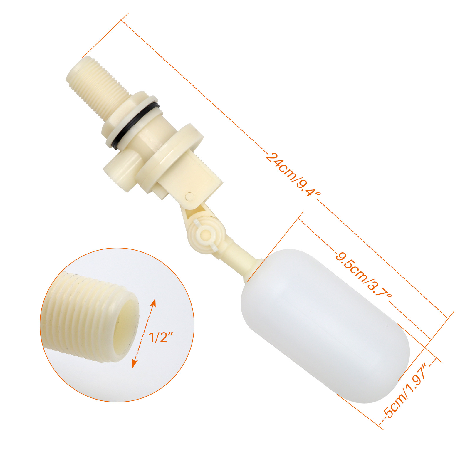 วาล์วลูกลมแบบปรับแขนได้ 3 ชิ้น - Float Ball Valve บทวิจารณ์และราคา